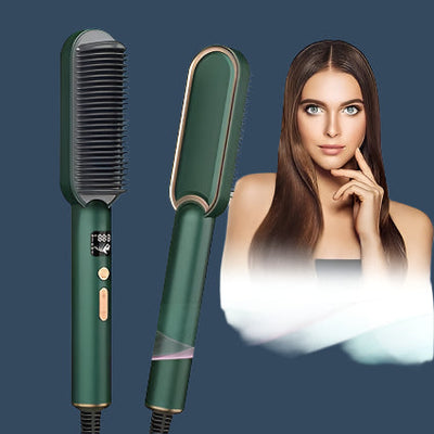 Electric Hair Straightener Brush Maxum