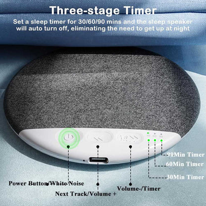 X3 Pro Ultra-Thin Bluetooth Sleep Pillow Speaker | مكبر صوت وسادة النوم بلوتوث فائق النحافة X3 Pro