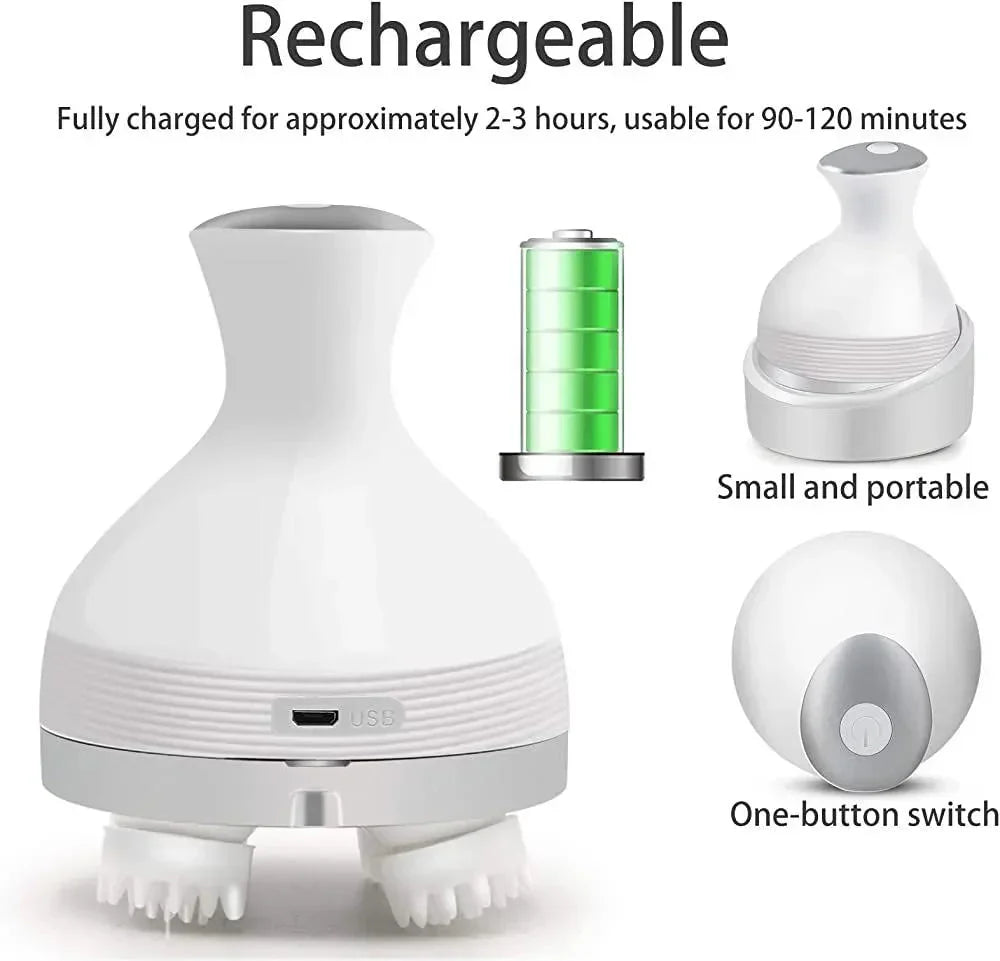 Premium Electric Head Scalp Massager Maxum