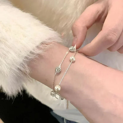 Starry Double-layer Twin Bracelet For Women